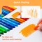 12-Color Tempera Paint Sticks – Washable, Quick-Drying, No-Mess, Ideal for Artists & Stocking Stuffers